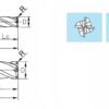 Frez Torusowy VHM do Aluminium 3 x R1 x 50 45 HRC - obrazek 2