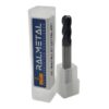 Frez promieniowy VHM Fi6 x R1.5 x 50 mm - 45 HRC