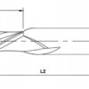 Frez VHM Compression do Drewna Sklejki 6 x 17 x 50 - obrazek 4