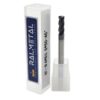 Frez promieniowy VHM Fi4 x R0.5 x 50 mm - 45 HRC