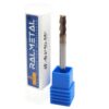 Frez Węglikowy VHM 4-piórowy 4 x 11 x 50 mm TiSiN 55 HRC