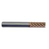 Frez VHM 6-piórowy 10 x 25 x 75 mm  TiSiN 55 HRC - obrazek 3