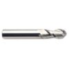 Frez kulisty VHM do Aluminium Fi12 R6 x 25 x 75 mm 45 HRC - obrazek 3