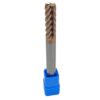 Frez VHM 6-piórowy 10 x 30 x 100 mm  TiSiN 55 HRC - obrazek 2