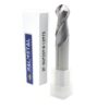 Frez kulisty VHM do Aluminium Fi12 R6 x 25 x 75 mm 45 HRC