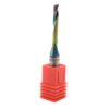 Frez VHM do PVC 3.175 x 22 x 6D x 45 mm 55 HRC DLC BLUE - obrazek 2