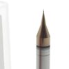 Frez Węglikowy Mikro VHM 0,4 x 0,8 x 4D x 50 mm TiSiN 55 HRC - obrazek 3