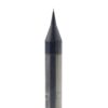 Frez Węglikowy Mikro VHM 0,2 x 0,4 x 4D x 50 mm AlTiN 55 HRC - obrazek 2