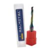 Frez VHM do PVC 3.175 x 22 x 6D x 45 mm 55 HRC DLC BLUE