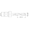 Wiertło Kręte HSS z uchwytem Weldon 10 x 50 mm - obrazek 4