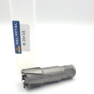 Frez Trepanacyjny VHM TCT 26 x 35 mm Weldon 19,05 Nitto