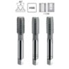 Gwintownik Ręczny M14 x 2 DIN 352/3 6H HSS - zestaw 3 sztuk / stopni - obrazek 2