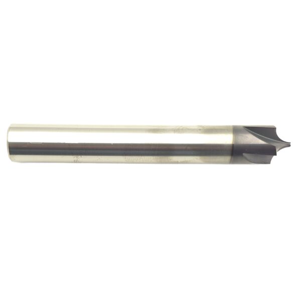 Frez VHM Ćwiartkowy Wklęsły R6 x 2 x 14,2 x 14D x 100 mm TiSiN 45 HRC - obrazek 3