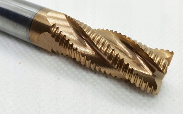 Frez VHM do obróbki zgrubnej pilnik 6 x 15 x 50 mm TiSiN 55 HRC - obrazek 3