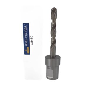 Wiertło Kręte HSS z uchwytem Weldon 8 x 50 mm