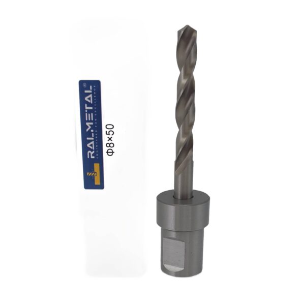 Wiertło Kręte HSS z uchwytem Weldon 8 x 50 mm