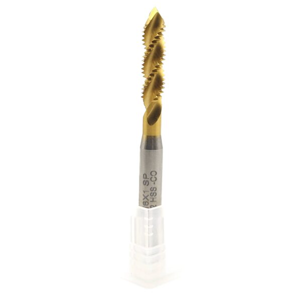 Gwintownik Maszynowy Skrętny HSS-CO M5x0.8 mm H2 TiSiN DIN371 - obrazek 2