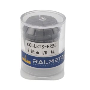 Tulejka Zaciskowa Precyzyjna ER25 1/8 cala 3,175 mm 0,008 mm